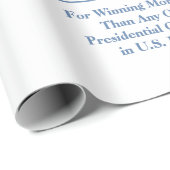 おめでとうズ社長バイデン氏最多投票候補者 ラッピングペーパー (ロールコーナー)