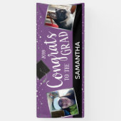 おめでとうズ・トゥ・グラッド2枚の写真年中無休のバナー 横断幕 (縦)