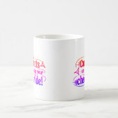 おめでとうチェックライド通過!コーヒーマグ コーヒーマグカップ (中央)
