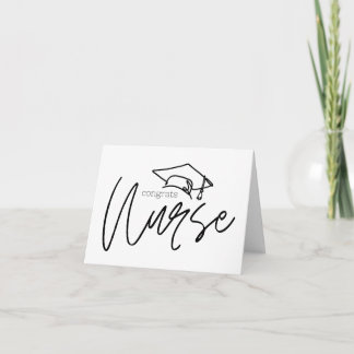 おめでとうナース!ナース卒業カード、卒業、 カード