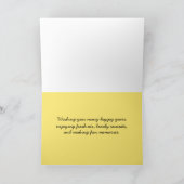 おめでとうニュービーチハウス実在エステート シーズンカード (内部)