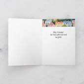 おめでとうニューホームウォーターカラーハウス カード (内部)