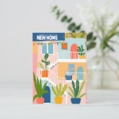 おめでとうニューホームカワイトロピカルアパートメント ポストカード (スタンド正面)