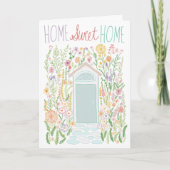 おめでとうニューホームスイートガーデンドアカスタム カード (正面)