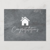 おめでとうハウス実在エテート ポストカード (正面)