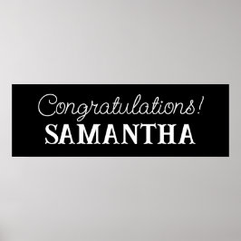 おめでとうバナー、卒業パーティー ポスター