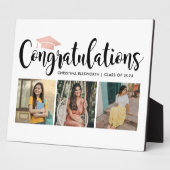 おめでとうバラ金ゴールド3 Photo 2025卒業 フォトプラーク (側面)