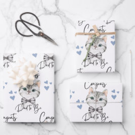 おめでとうパパ包装用紙シート ラッピングペーパーシート