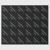 おめでとうパーソナライズされたの包み紙 ラッピングペーパー (フラット)