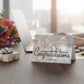 おめでとうパーソナライズされたカード カード