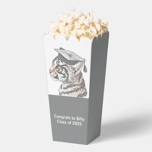 おめでとうパーソナライズされた卒業 フェイバーボックス (はじけた状態)