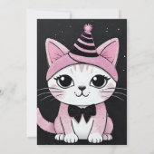 おめでとうパーティー – 変装した猫 (裏面)