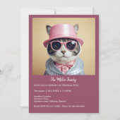 おめでとうパーティー – 変装した猫 (正面)