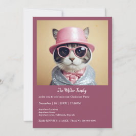 おめでとうパーティー – 変装した猫