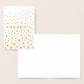 おめでとうフォイルカード 箔カード (ディスプレー)