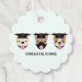 おめでとうフランスのブルドッグ フェイバータグ (正面)