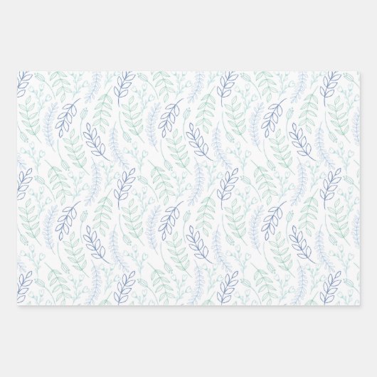 おめでとうフローラ包装紙シート ラッピングペーパーシート (正面)