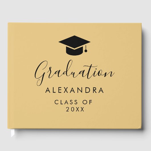 おめでとうブラック金ゴールド卒業 ゲストブック (正面)