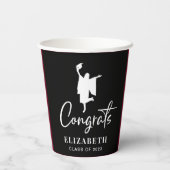 おめでとうブルゴーニュ卒業パーティー 紙コップ (裏面)