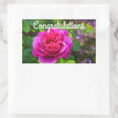 おめでとうプリンセスアンバラ#1シール 長方形シール (バッグ)