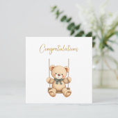 おめでとうベビーカード カード (スタンド正面)