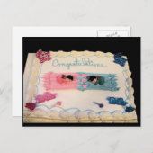 おめでとうベビー! ポストカード (正面/裏面)