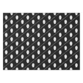 おめでとうホワイトコート式パーティー テーブルクロス (正面(横))