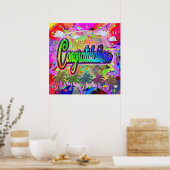 おめでとうポスター～ビスタ表現 ポスター (キッチン)