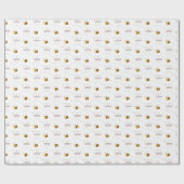 おめでとうママtoビー包装紙 ラッピングペーパー (フラット)