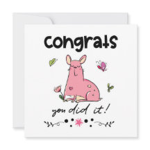 おめでとうマンガのブルドッグフランスのグラード