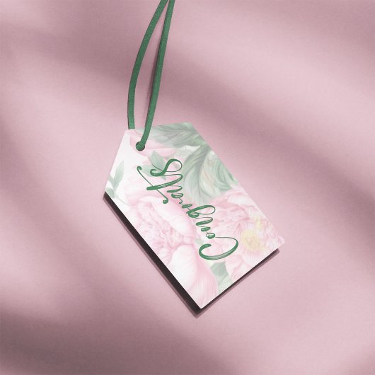 おめでとうメッセージカード ギフトタグ