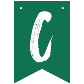 おめでとうモダンズグラッドグリーン卒業 バンティングフラッグ (第2の旗)