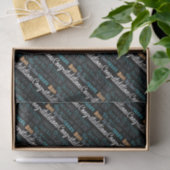 おめでとうモダンタイポグラフィ語 薄葉紙 (ギフト)