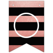 おめでとうモダンバラ金ゴールド卒業パーティー バンティングフラッグ (第2の旗)