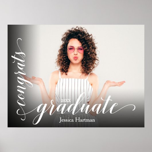 おめでとうモダン大学院写真 ポスター (正面)