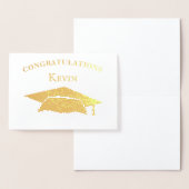 おめでとうモダン金ゴールド 箔カード (ディスプレー)