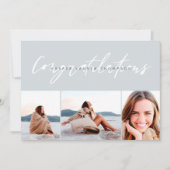 おめでとうモダン 招待状 (正面)