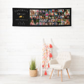 おめでとうモダンGRAD 53フォトコラージュのバナー 横断幕 (インサイチュ)