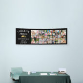 おめでとうモダンGRAD 53フォトコラージュのバナー 横断幕 (トレードショー)