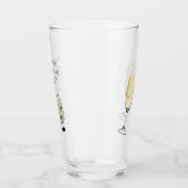 おめでとうモノグラムのグラス杯 タンブラーグラス (左)