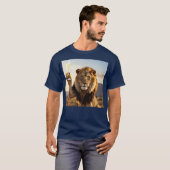 おめでとうライオン Tシャツ (正面フル)