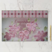 おめでとうラブリーエレガント紙ランチョンマット ペーパーパッド (インサイチュ)