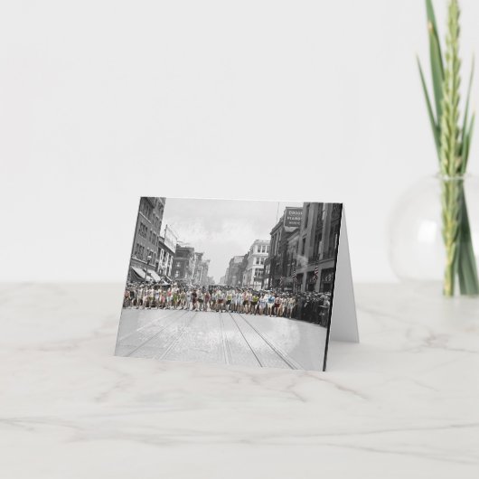 おめでとうランナー カード (正面)