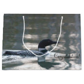 おめでとうルーンバッグ ラージペーパーバッグ (正面)