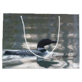 おめでとうルーンバッグ ラージペーパーバッグ (裏面)