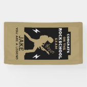 おめでとうロックギター試験 横断幕 (横)