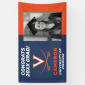 おめでとうヴァージニアカヴァリエグラッド-フォト 横断幕 (縦)