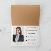 おめでとう不動産仲介業者サンキューカード サンキューカード (内部)