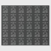 おめでとう仏，お腹をこすって仏様の幸運を祈る ラッピングペーパー (フラット)