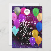 おめでとう企業の気球 シーズンカード (正面)